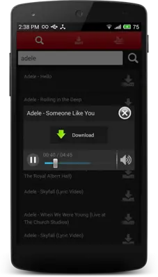 โหลดเพลง mp3 ฟรี android App screenshot 2